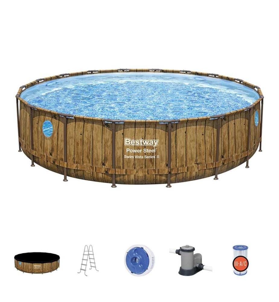 Piscine Power Steel Frame Swim Vista 549 x 122 cm
