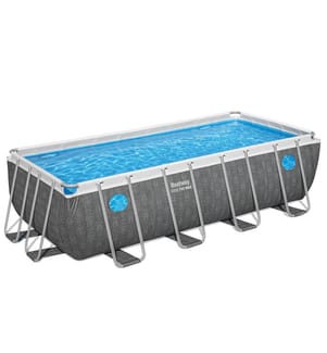 Piscina rettangolare Steel Pro Max 488x244x122 cm - Grigio