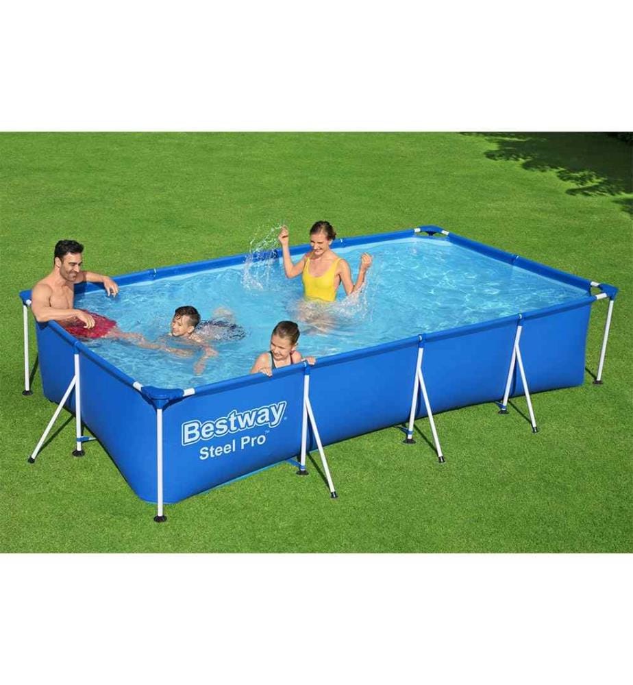 Piscina SteelPro™ Splash - 400 x 211 x 81 cm