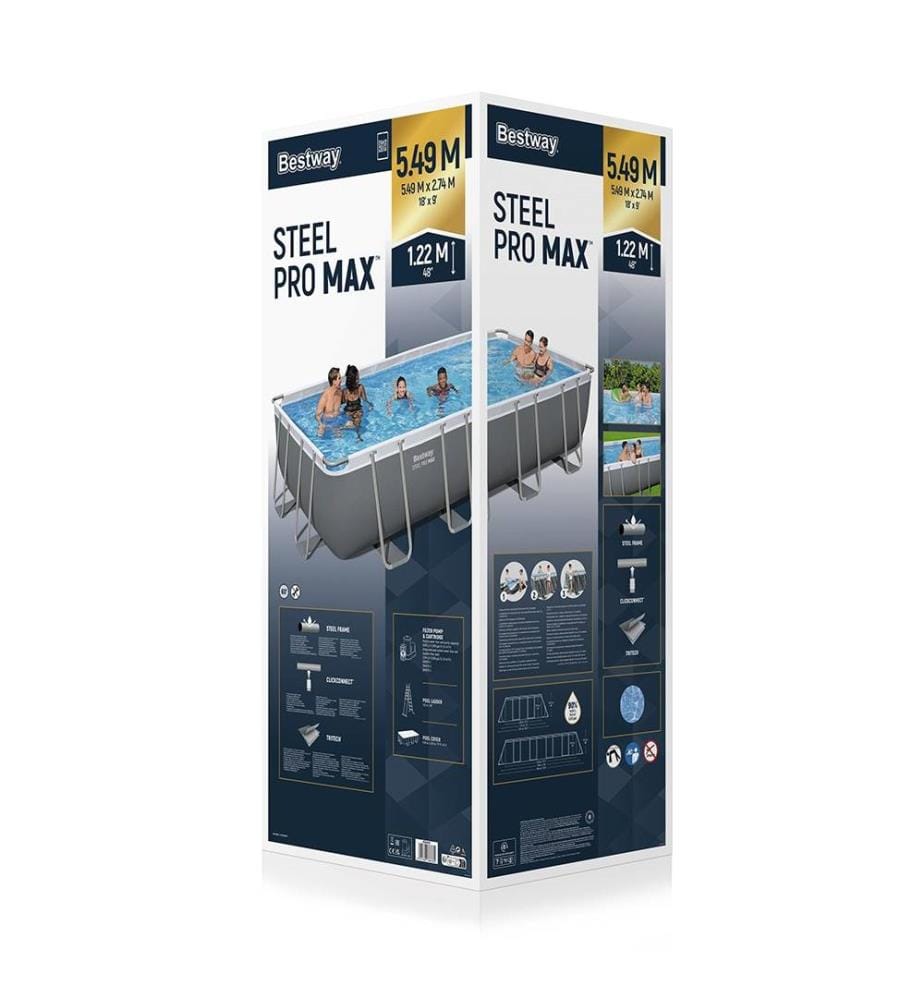 Piscina PowerSteel™ - 549 x 274 x 122 cm