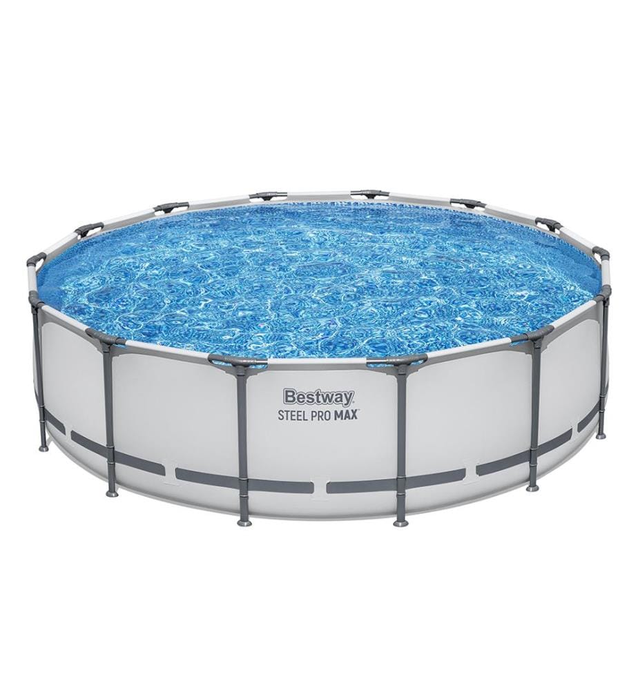 Swimmingpool Stahl Pro Max - Grau