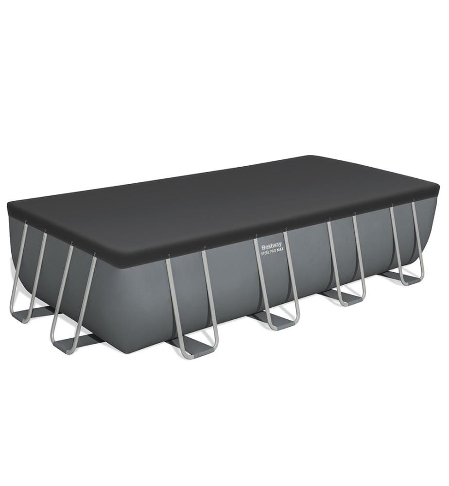 Piscine Rectangulaire Power Frame - Gris