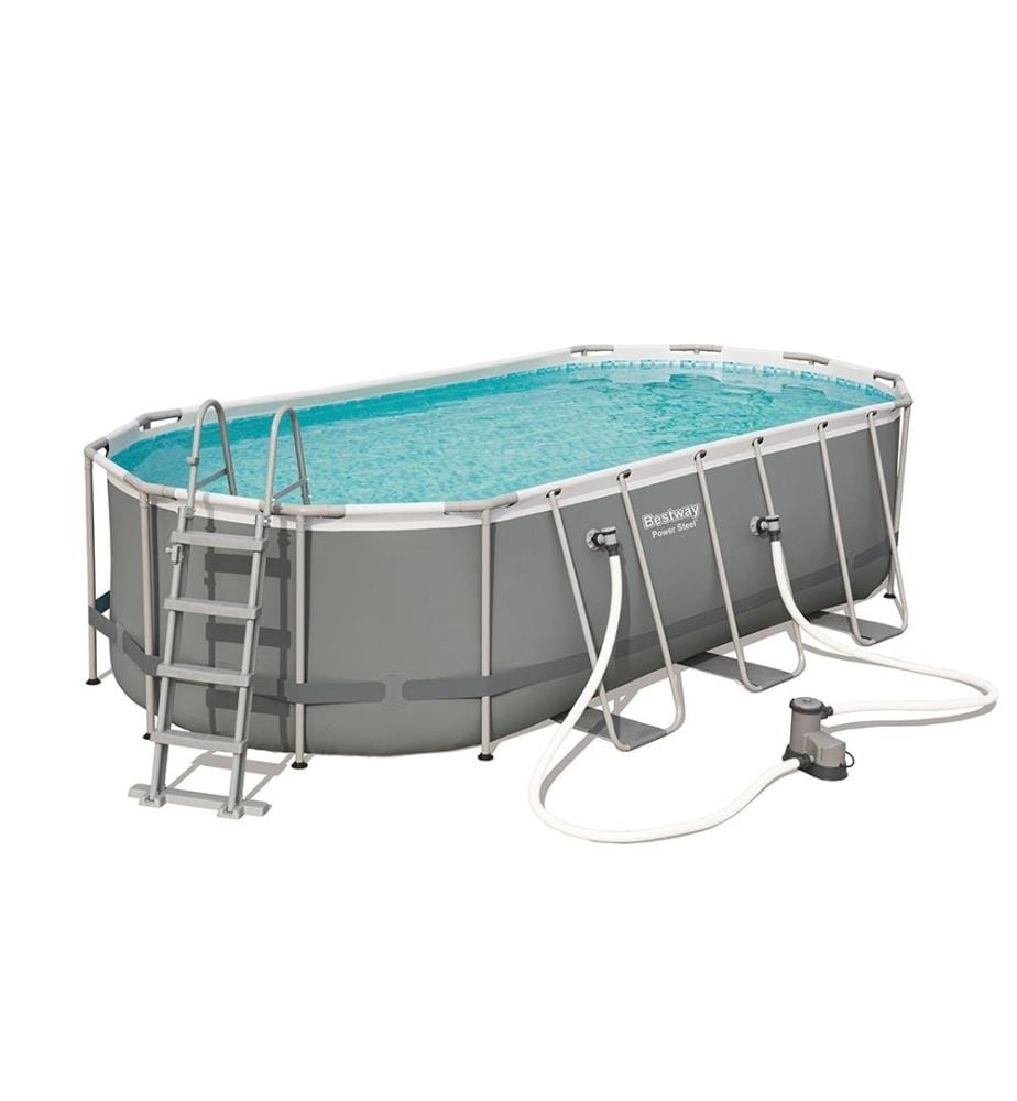 Oval Frame Pool Set 549 x 274 x 122 cm