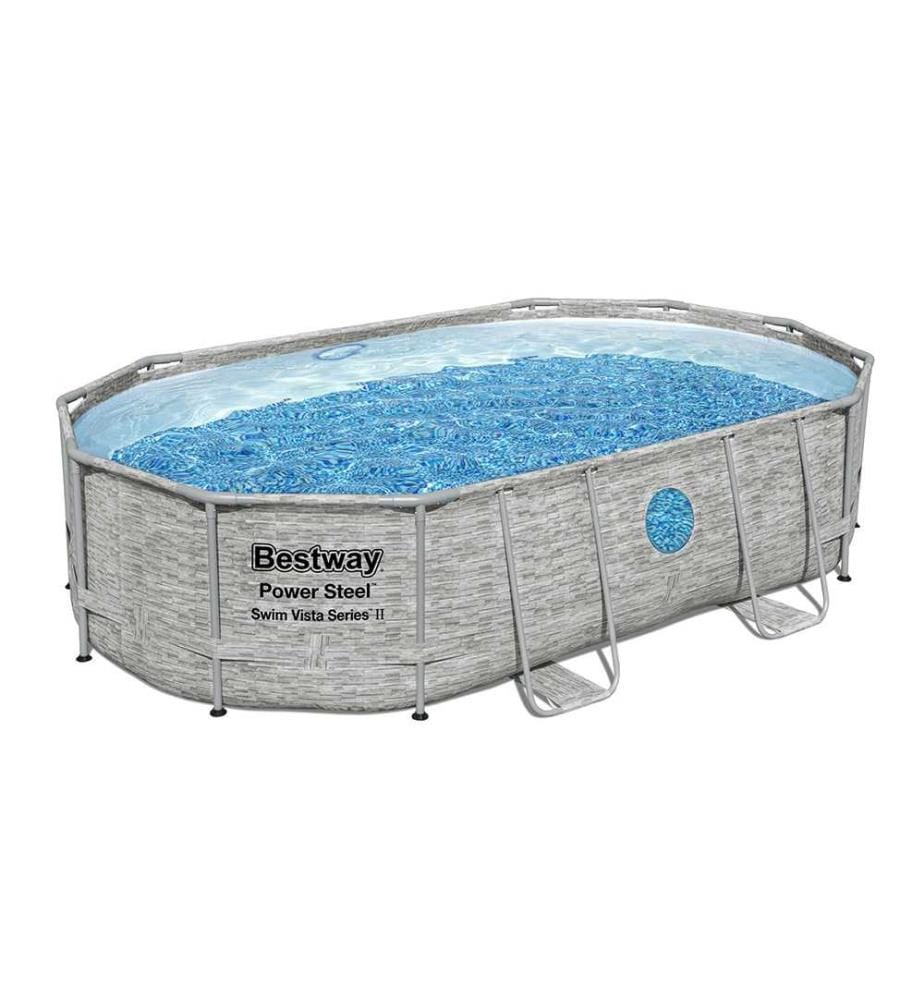 Piscine ovale Power Steel SwimVista 488 x 305 x 107 cm