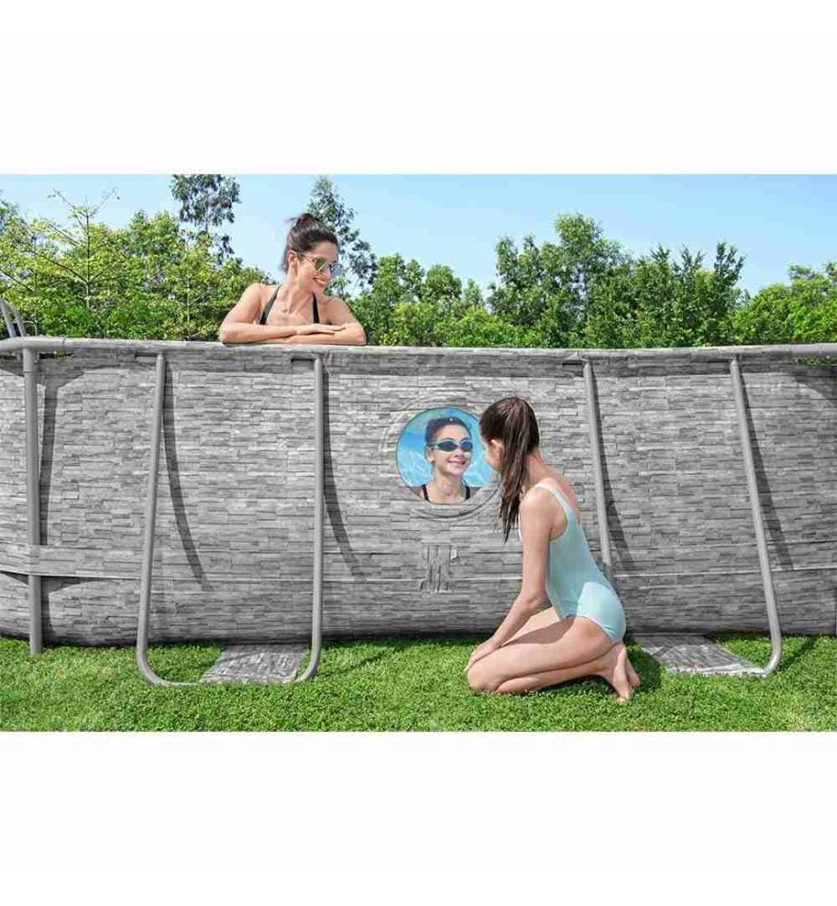 Piscine ovale Power Steel SwimVista 488 x 305 x 107 cm