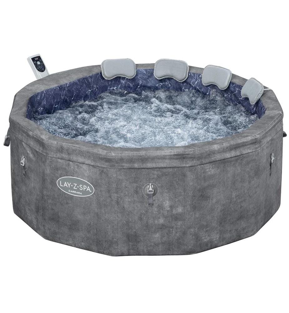 Spa Gonflable Lay-Z-Spa Carrara - Gris