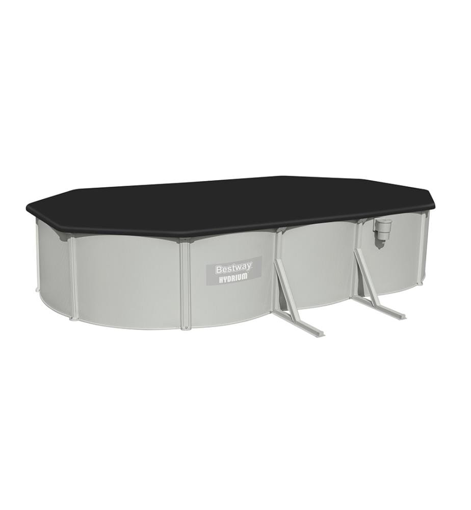 Pool Hydrium™ 610 x 360 x 120 cm - Weiss und Hellblau