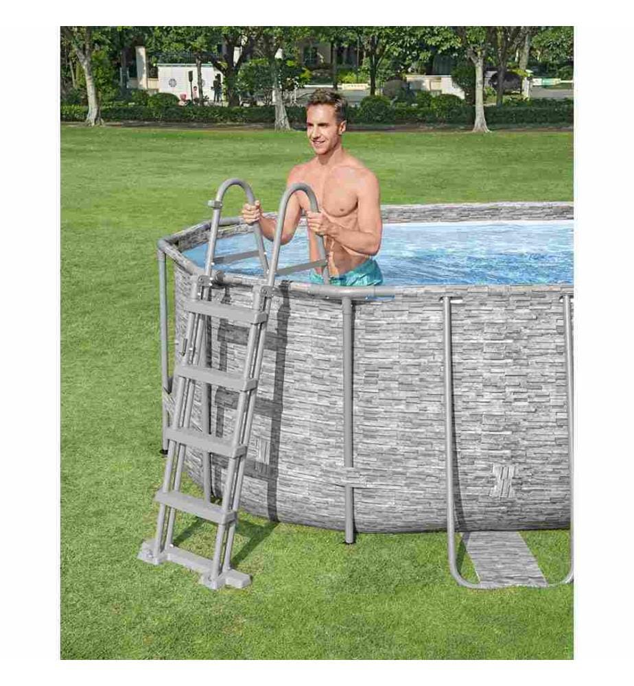 Scaletta per piscina 122 cm