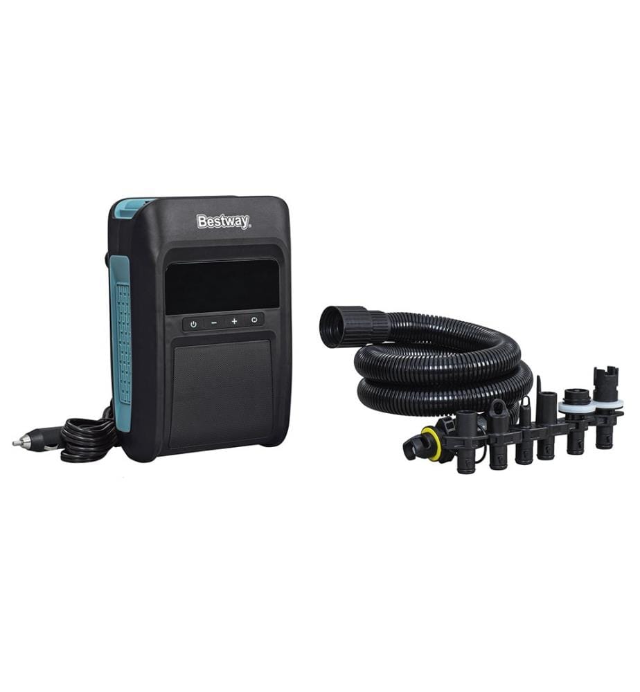 Pompa pneumatica elettrica Powergrip Sup - Nero Blu