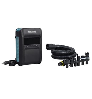 Pompa pneumatica elettrica Powergrip Sup - Nero Blu