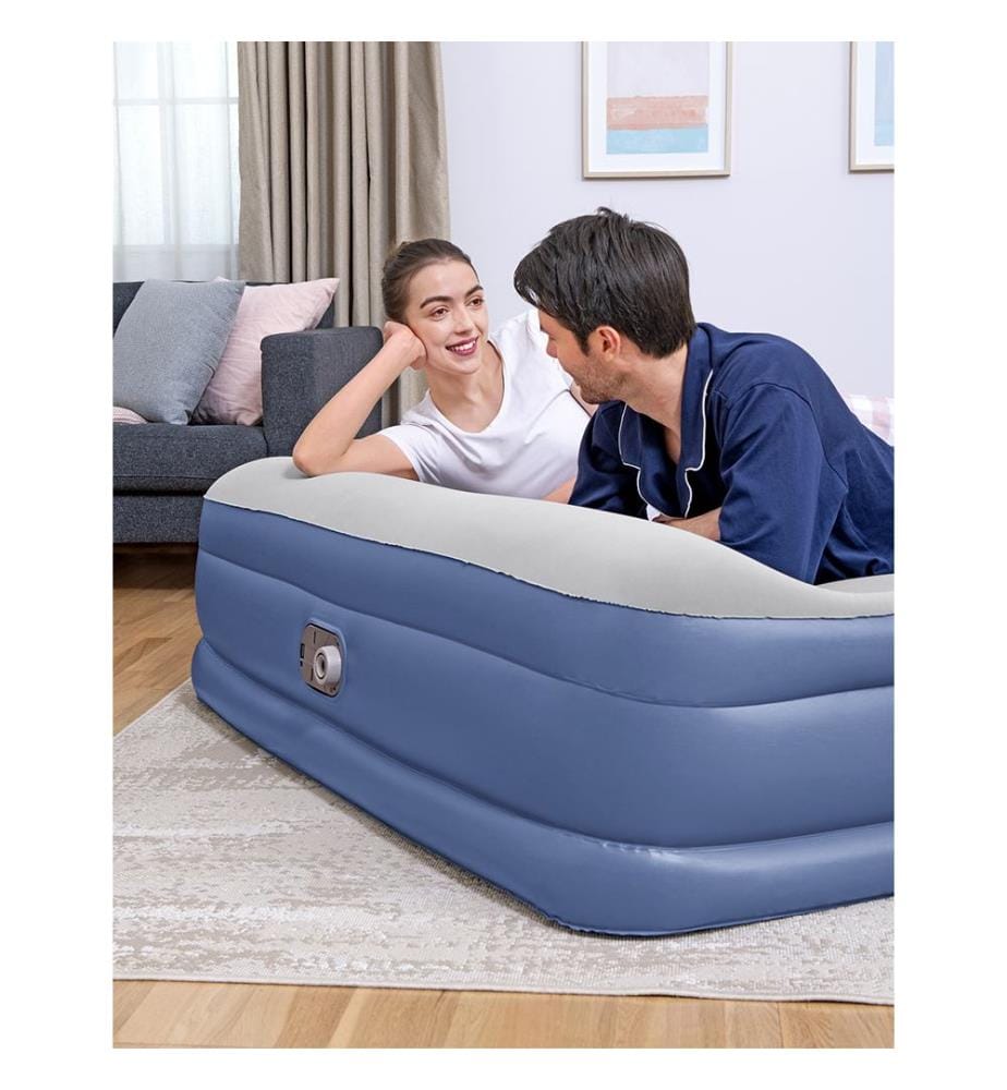 Materasso gonfiabile Tritech Queen - Blu Grigio