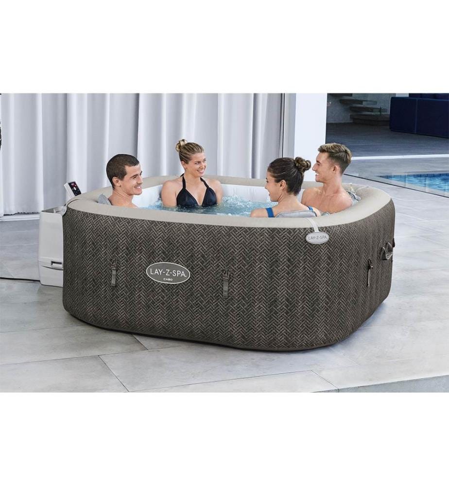 Spa Gonflable Lay-Z-Spa Cabo - Gris