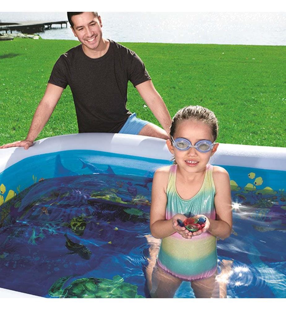 BESTWAY - Piscine aventures 3D Undersea Adventure Piscine 262 x 175 x 51cm