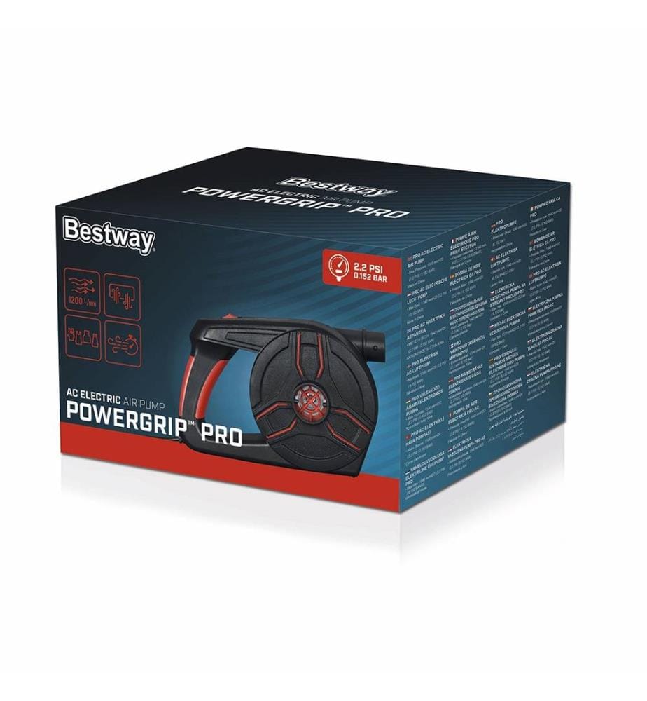 Pompa Elettrica Powergrip Pro AC - Nero & Rosso