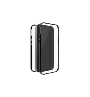 Black Rock - Back Cover 360° Glass iPhone 14 , Schwarz