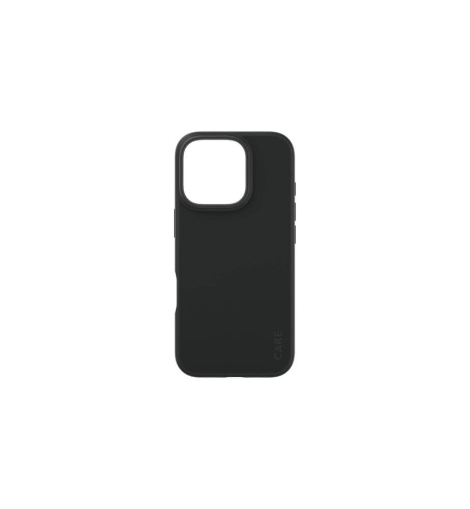 CARE - Coque arrière Fashionable Case pour iPhone 16 Pro Noir