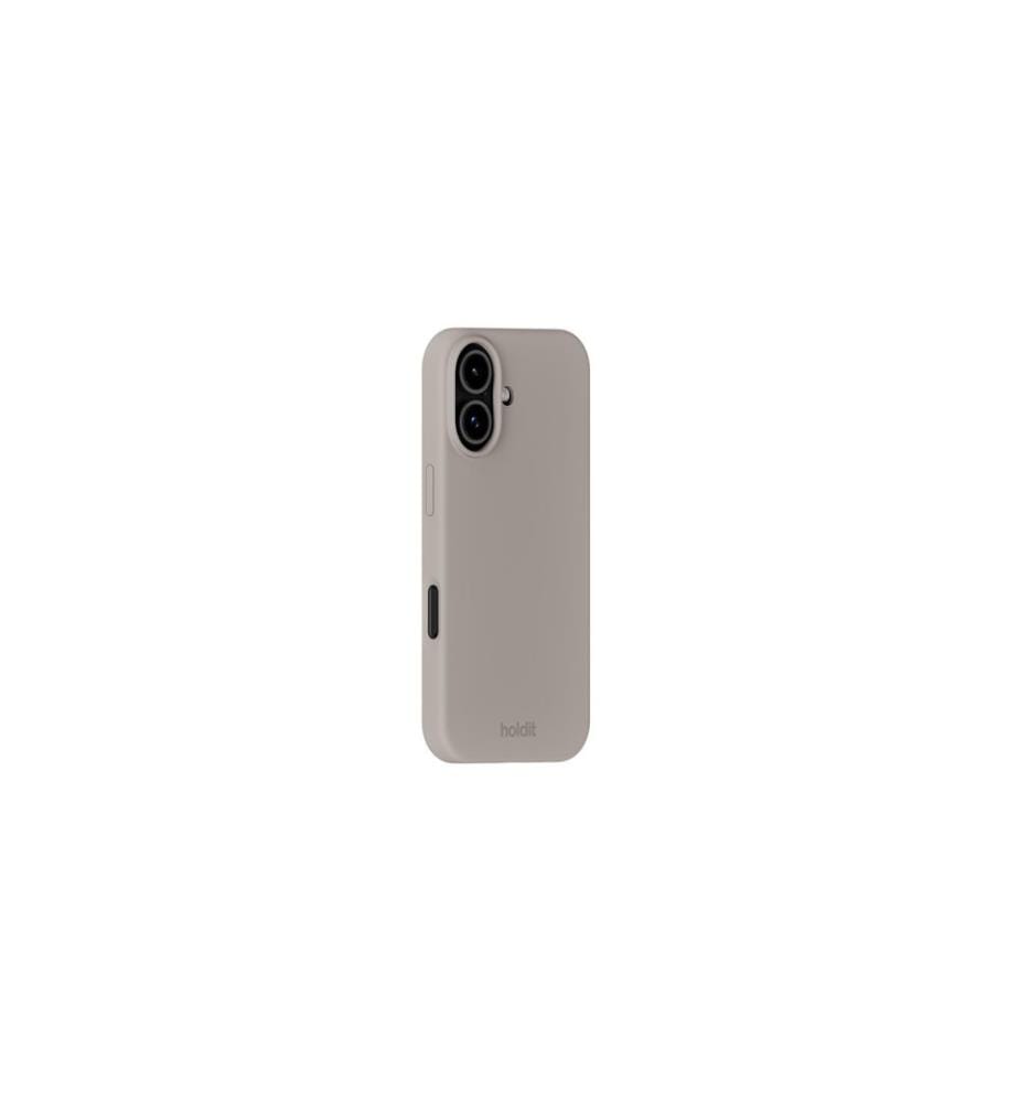 HOLDIT - Coque arrière Silicone iPhone 17 Taupe