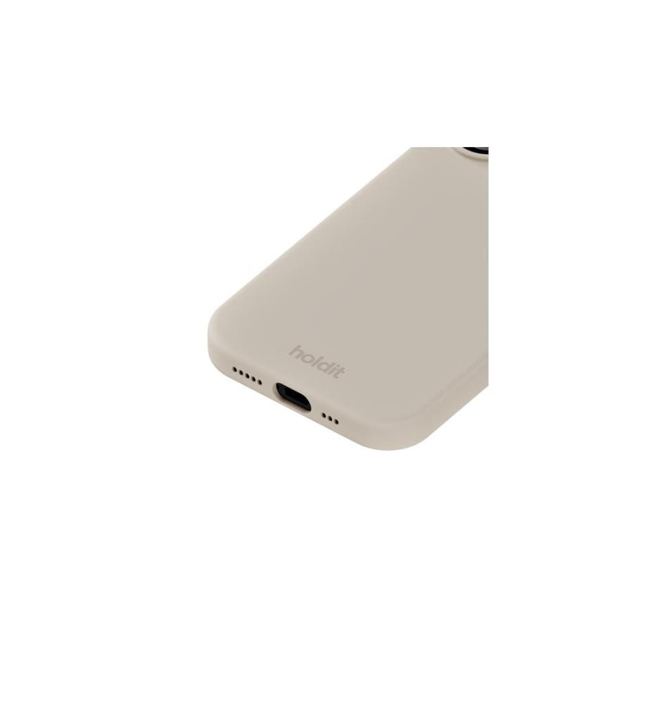 HOLDIT - Coque arrière Silicone iPhone 17 Beige