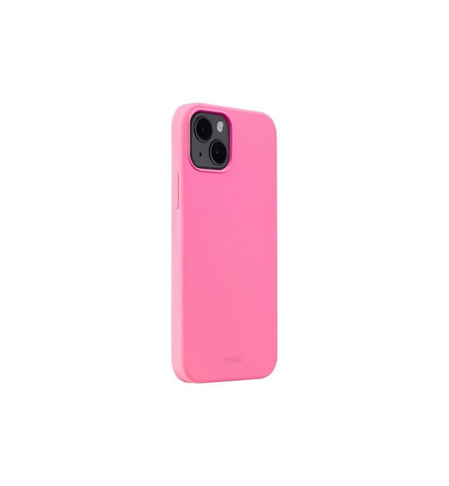 HOLDIT - Coque arrière Silicone iPhone 14 Plus Rose