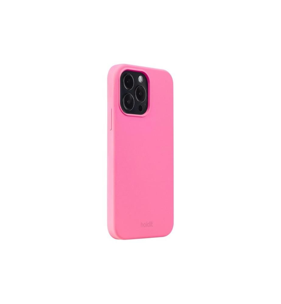 HOLDIT - Coque arrière Silicone iPhone 15 Pro Max Rose