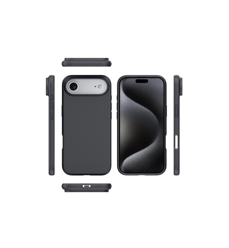 NEVOX - Coque arrière StyleShell Shock MagSafe iPhone Air Black