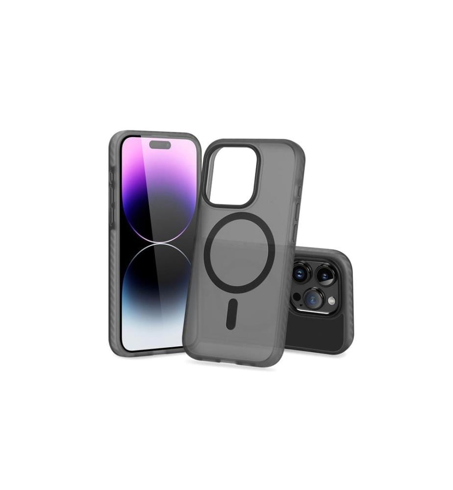 NEVOX - StyleShell INVISIO MagSafe iPhone 15 Pro Noir