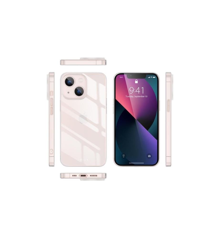 NEVOX - Coque arrière StyleShell Flex iPhone 15 Plus Transparent