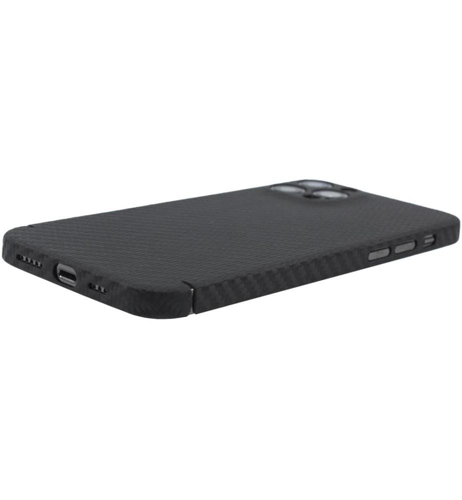 NEVOX - Coque arrière Carbon Series iPhone 14 Pro Max Noir