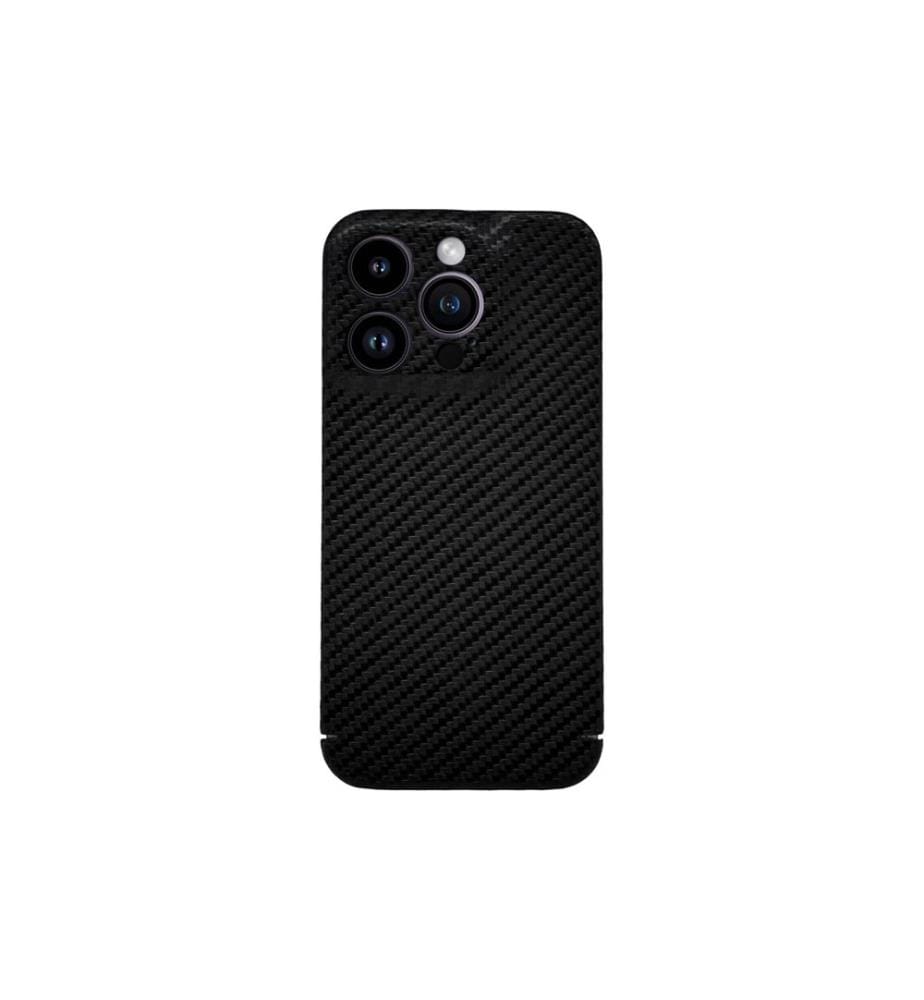 NEVOX - Coque arrière Série carbone iPhone 17 Pro Max Noir
