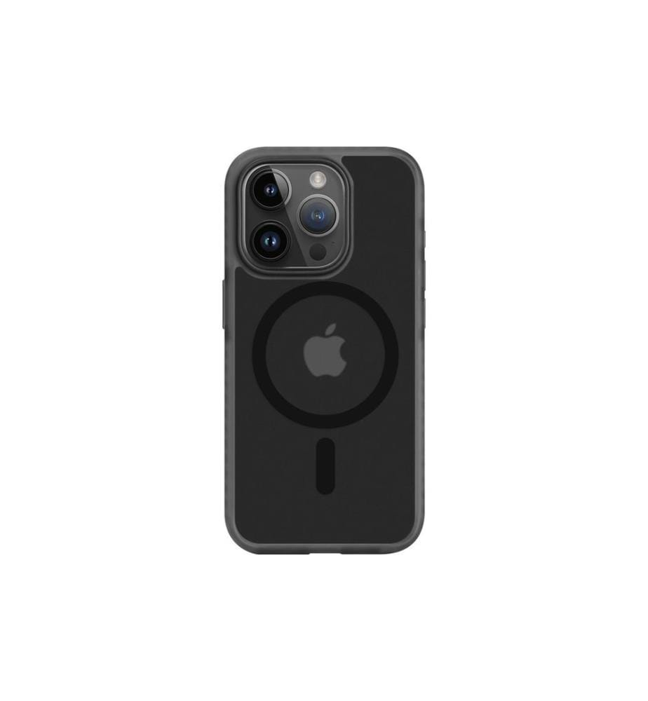 NEVOX - Coque arrière StyleShell Invisio MagSafe iPhone 16 Pro Noir