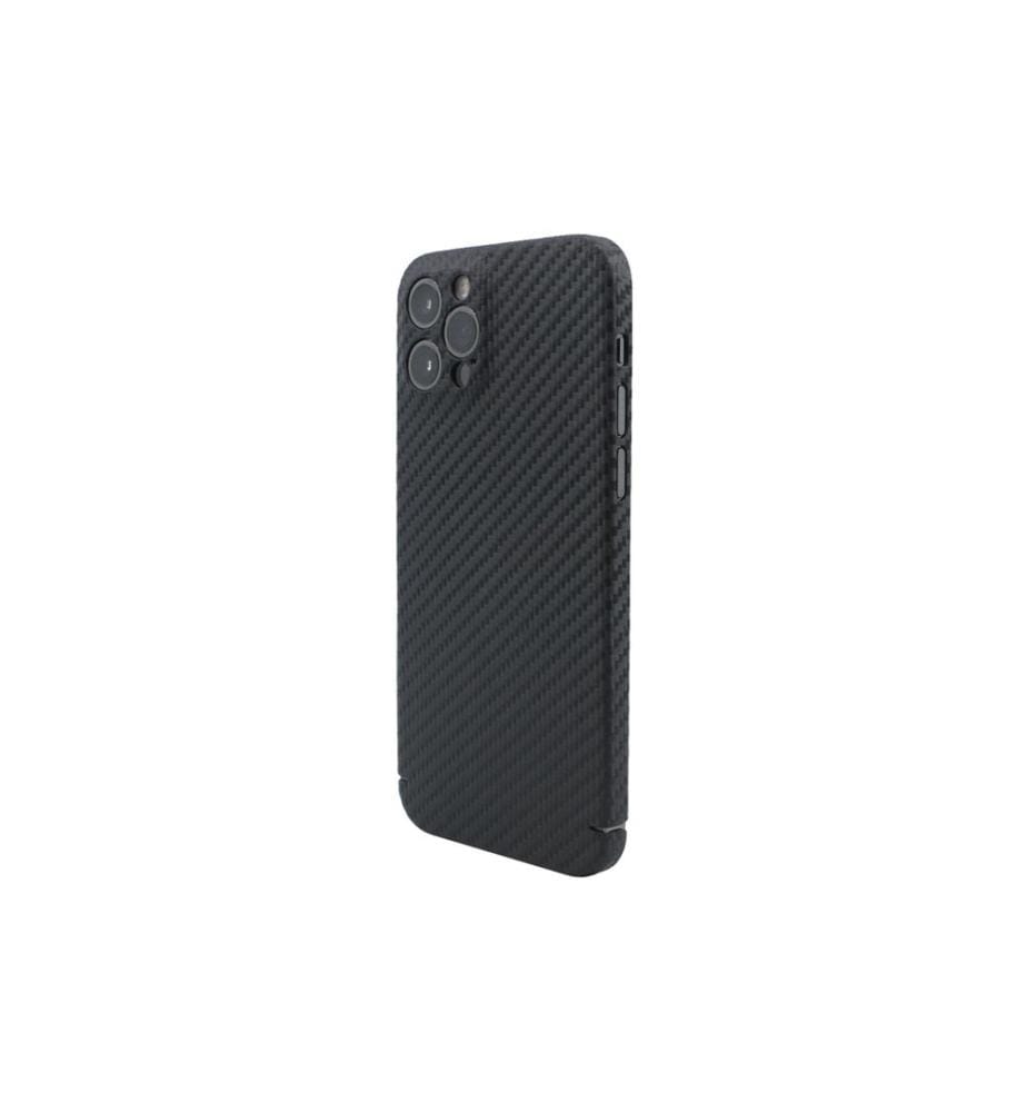 NEVOX - Coque arrière Carbon Series iPhone 14 Pro Noir
