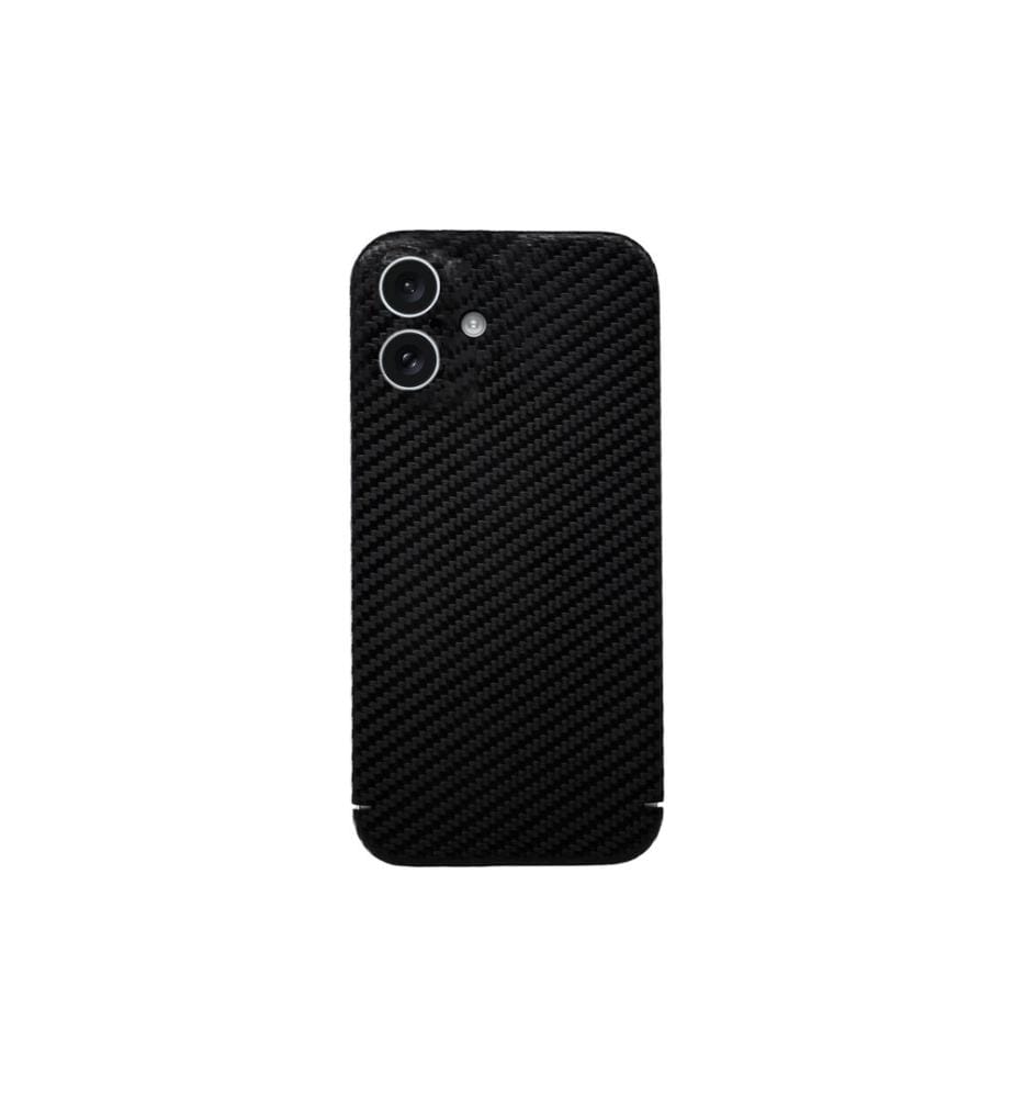 NEVOX - Coque arrière Carbon Series Magsafe iPhone 16 Noir