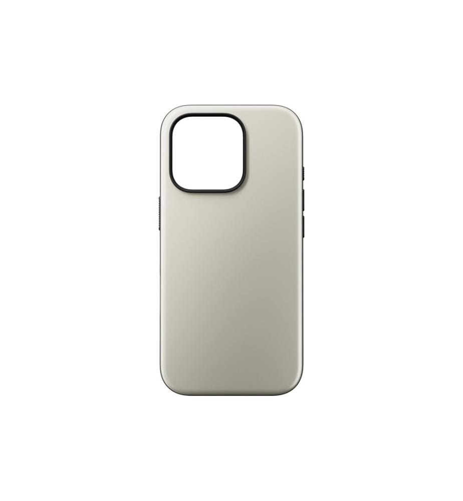NOMAD - Coque arrière Sport Etui iPhone 16 Pro Gris roche