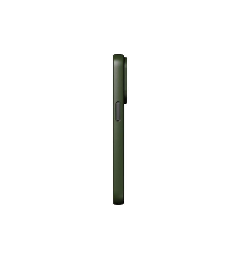 Nudient - Coque arrière Thin Case Magsafe iPhone 15 Pro Pine Green