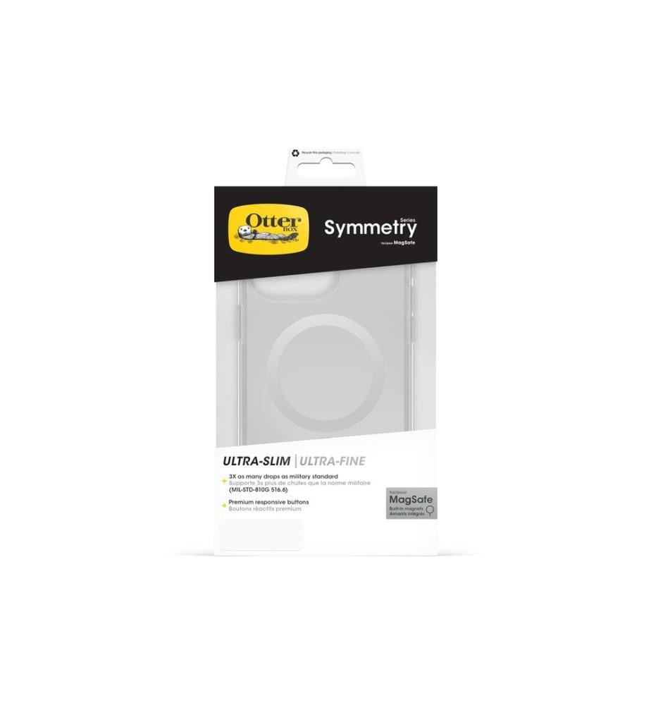 OTTERBOX - Coque arrière Symmetry iPhone 15 Pro Max Transparent