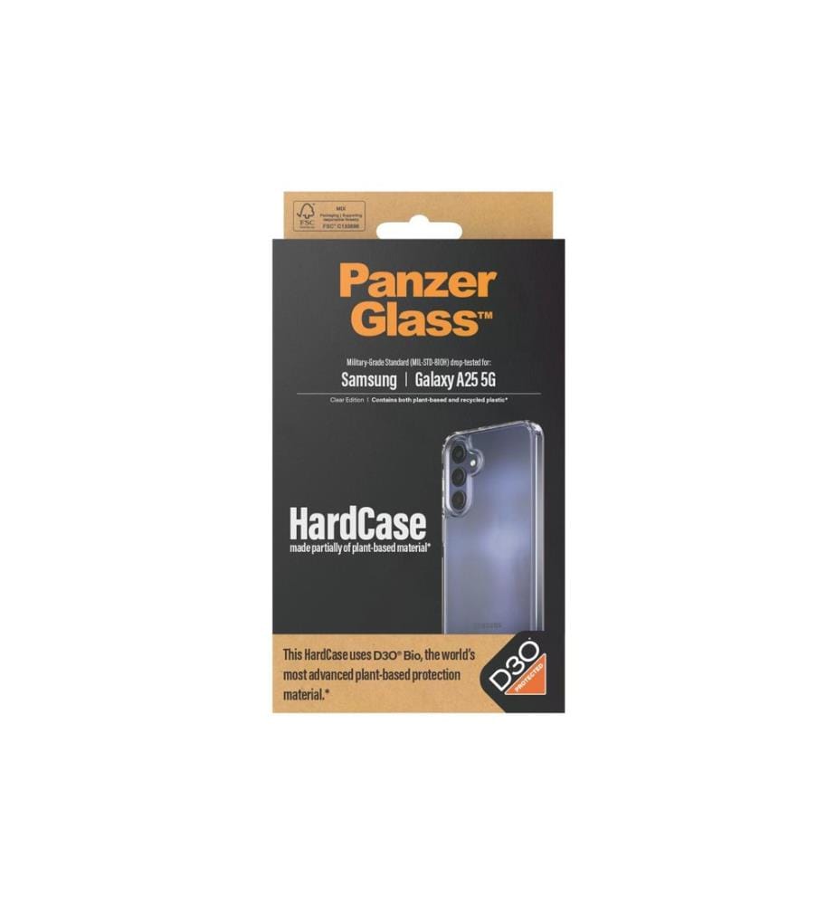 PANZERGLASS - Coque arrière HardCase D3O Galaxy A25 5G Transparent