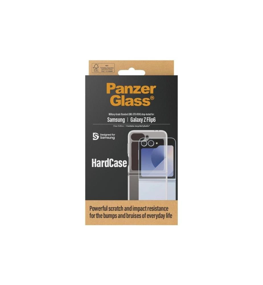 PANZERGLASS - Coque arrière Hardcase Galaxy Z Flip6 Transparent