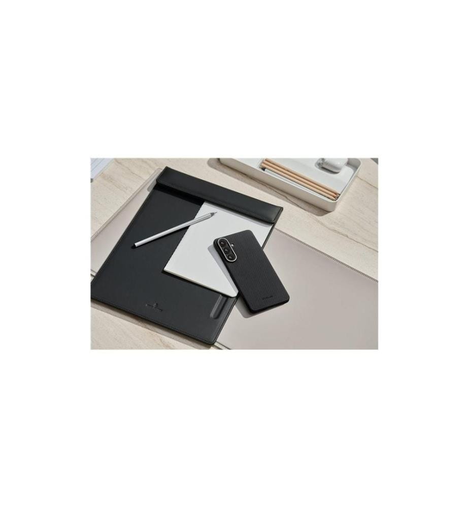 PITAKA - Aaron Button Edge Case Galaxy S26 Magsafe, Black Grey