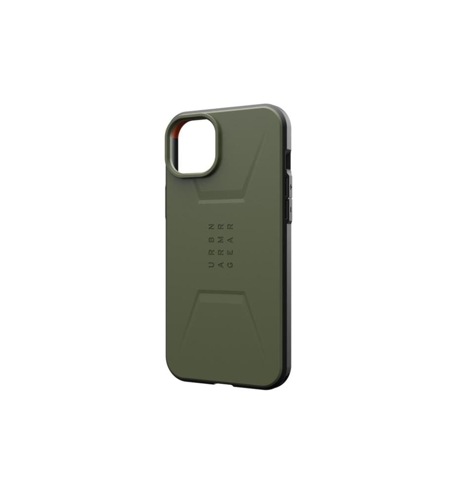 UAG - Coque arrière Civilian Case iPhone 15 Plus Olive