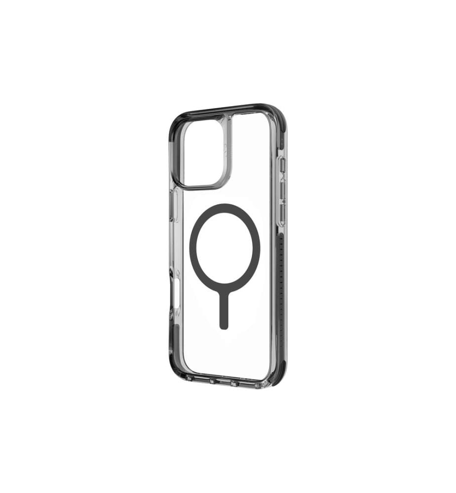 Uniq - Coque arrière Combat Hybrid iPhone 16 Maglick Carbone