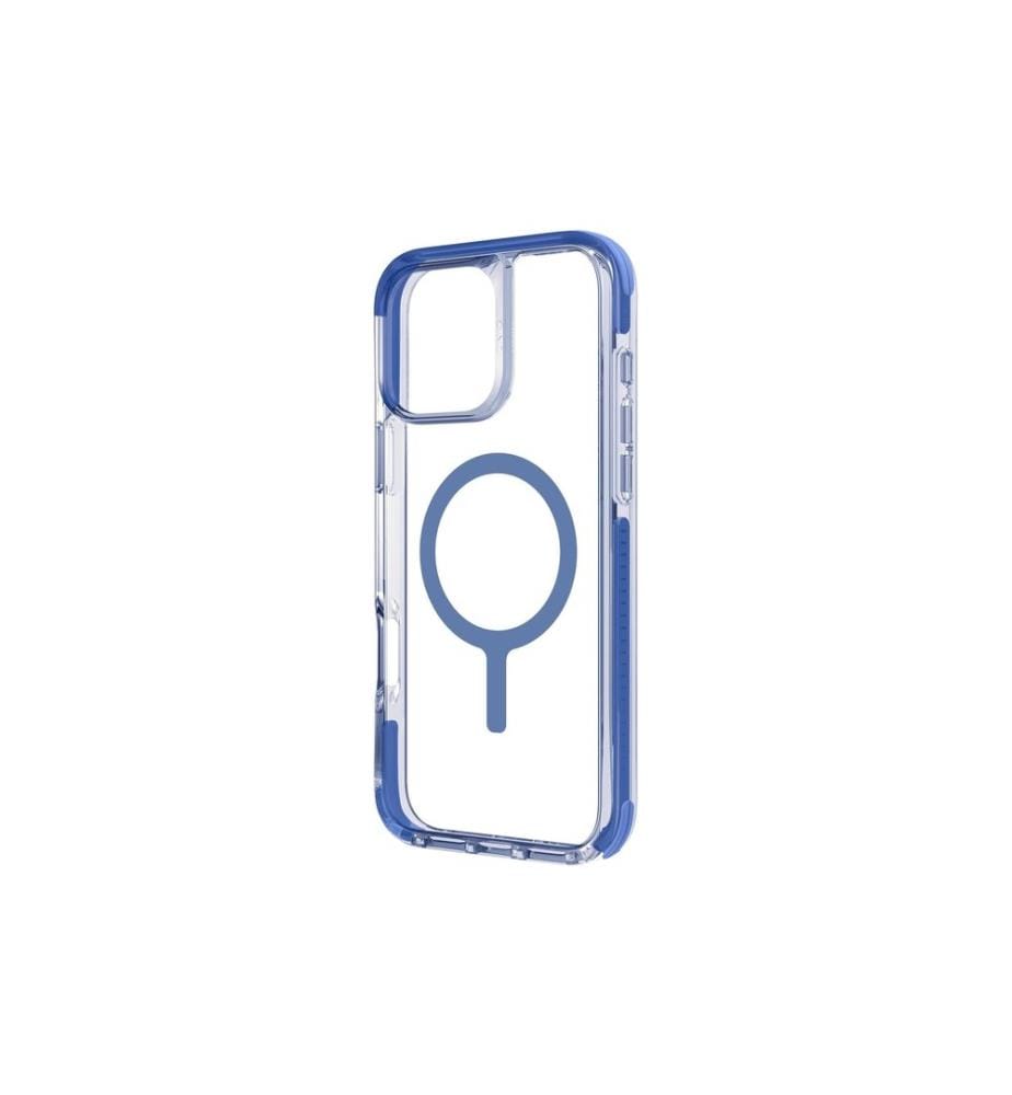 Uniq - Coque arrière Combat hybride iPhone 16 Plus Bleu