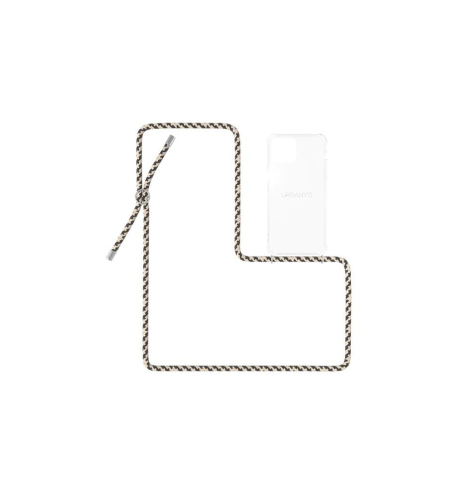 URBANY'S - Necklace Case iPhone 14 Plus Blackberry Muffin