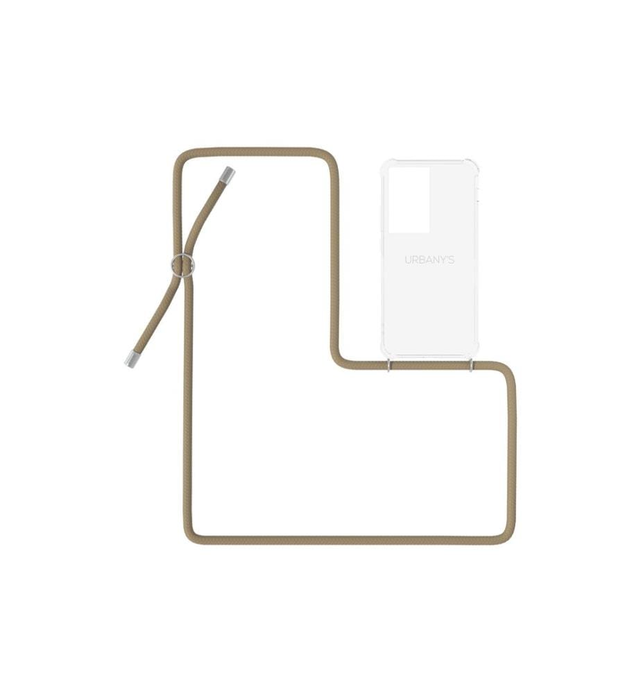 URBANY'S - Necklace Case Galaxy S21 Ultra Beach Beauty Transparent