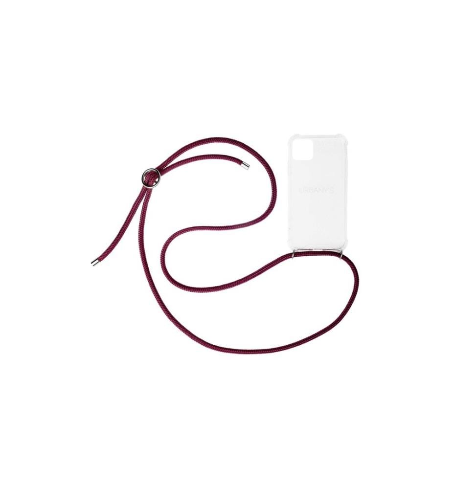 URBANY'S - Necklace Case iPhone 15 Pro Red Wine