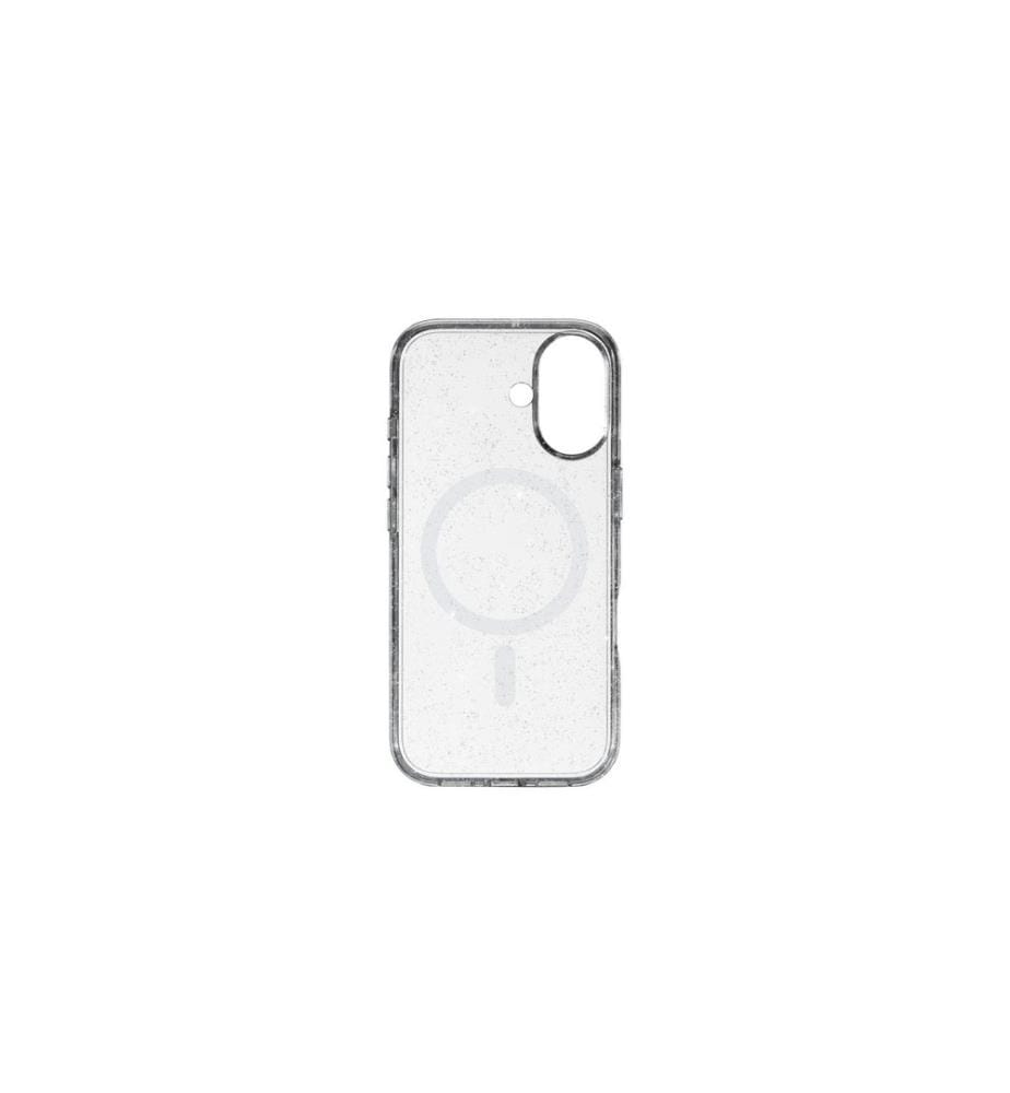 White Diamonds - Coque arrière Mag Glitter Transparent pour iPhone 17