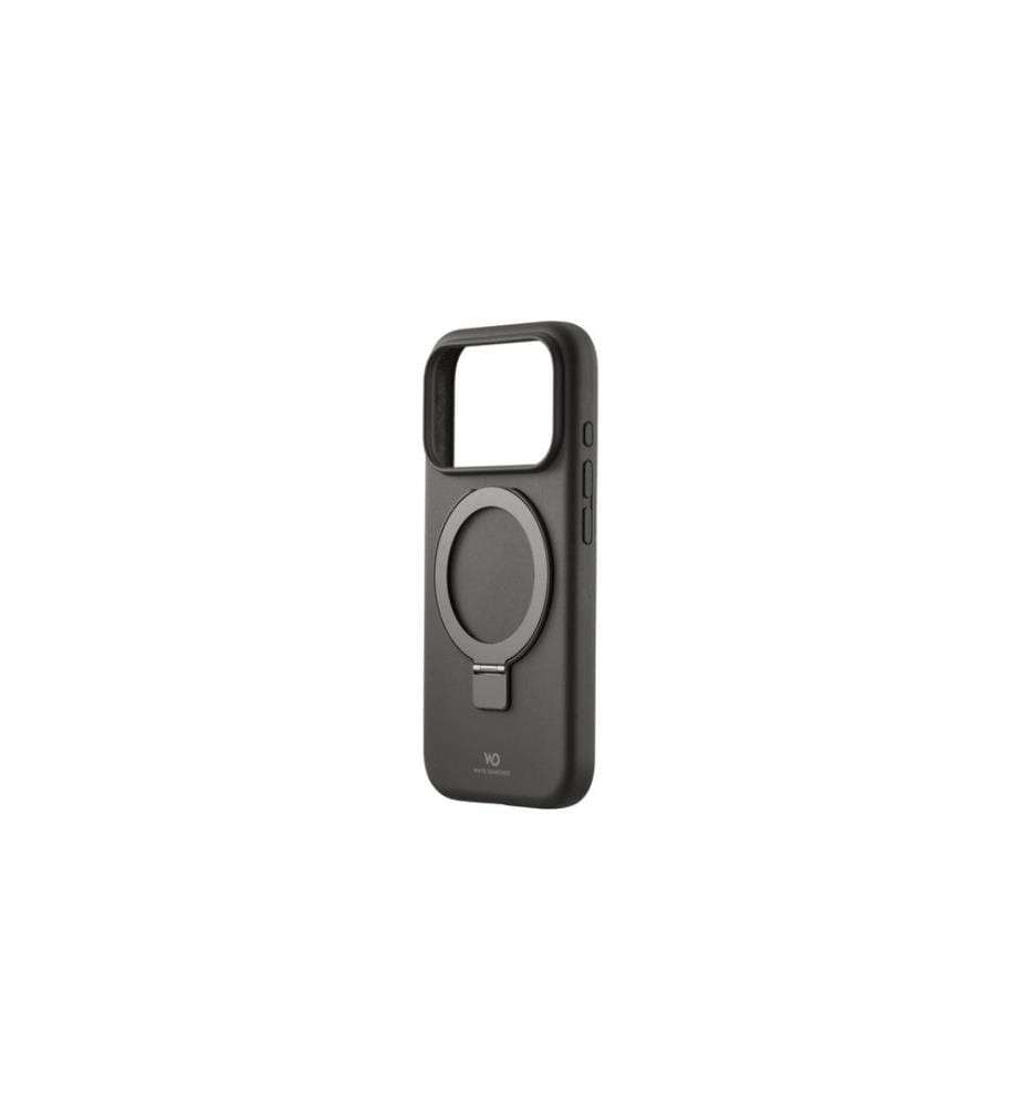 White Diamonds - Coque arrière Mag Urban Stand Case Noir pour iPhone 17 Pro