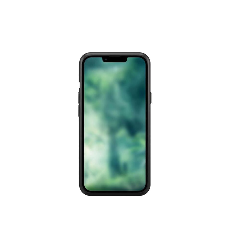 XQISIT - Coque arrière Silicone Case AB  iPhone 14 Plus MagSafe Noir