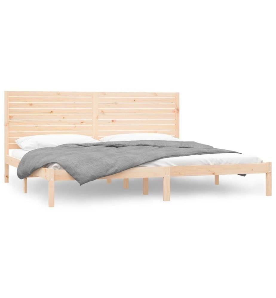 Massivholzbett 200x200 cm