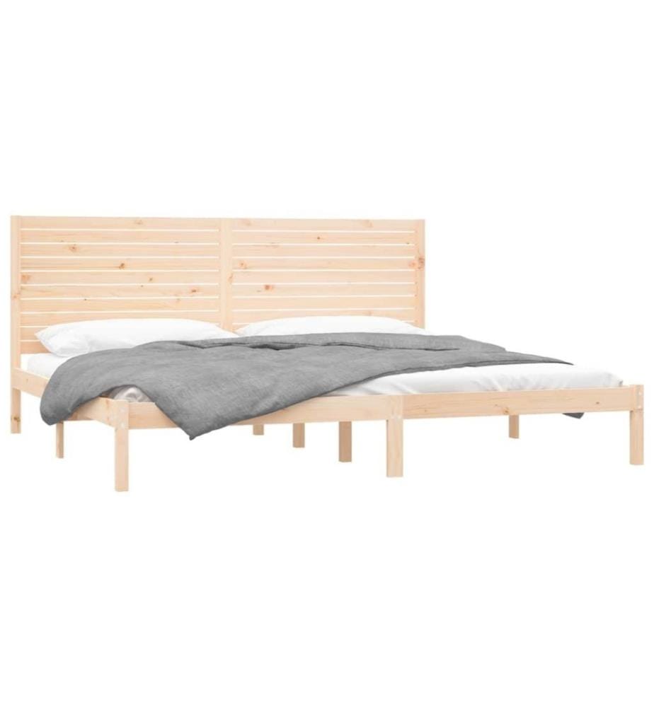 Massivholzbett 200x200 cm