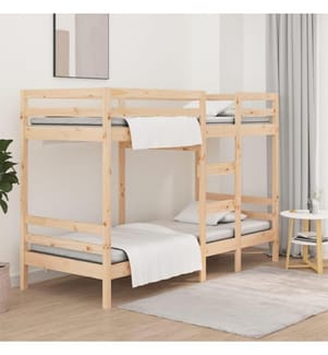 Lit superposé 90x190 cm Bois de pin massif